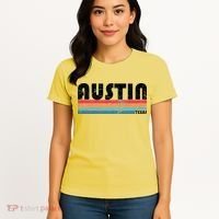 Retro Austin Texas Women's T-Shirt thumb 4