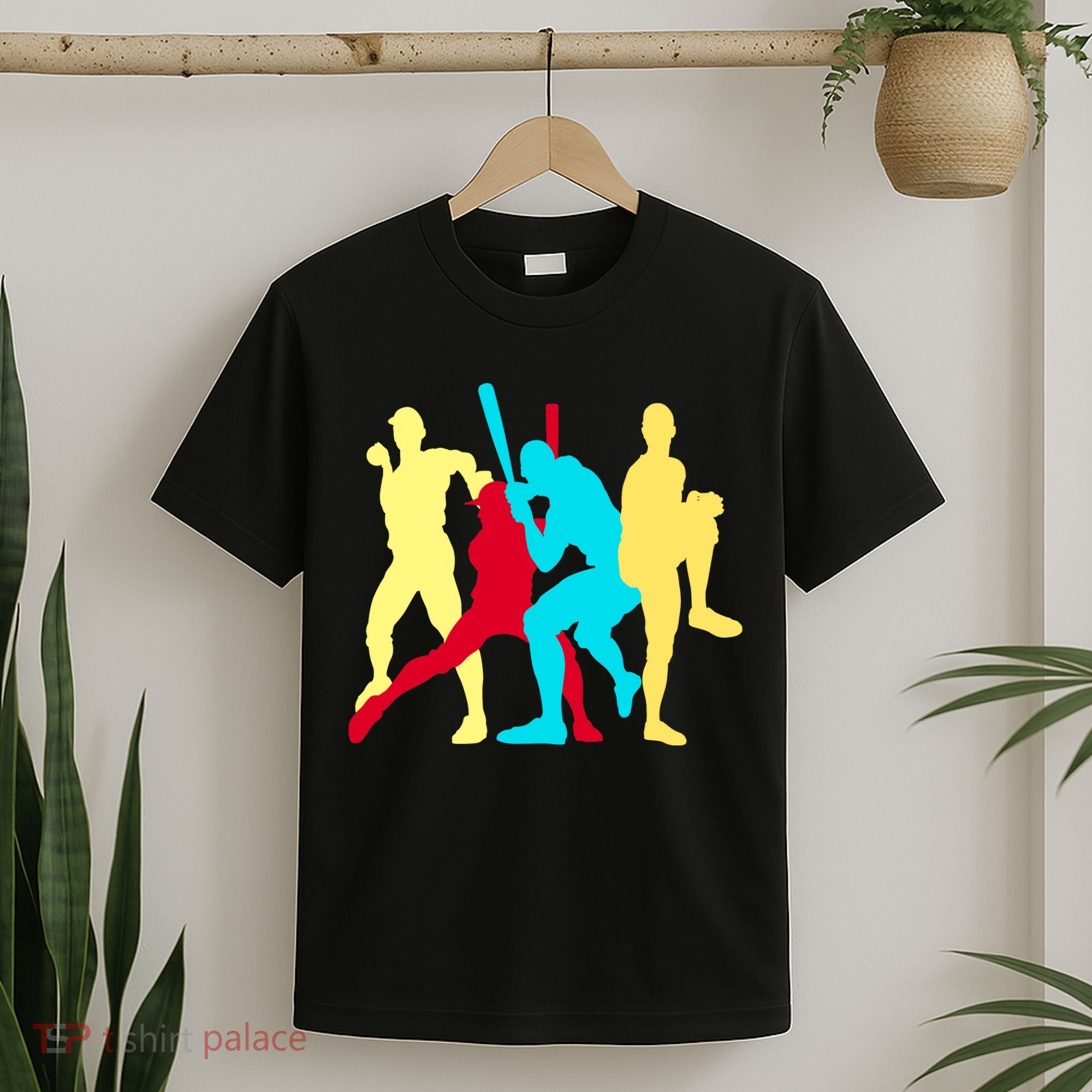 Retro Baseball Poses T-Shirt