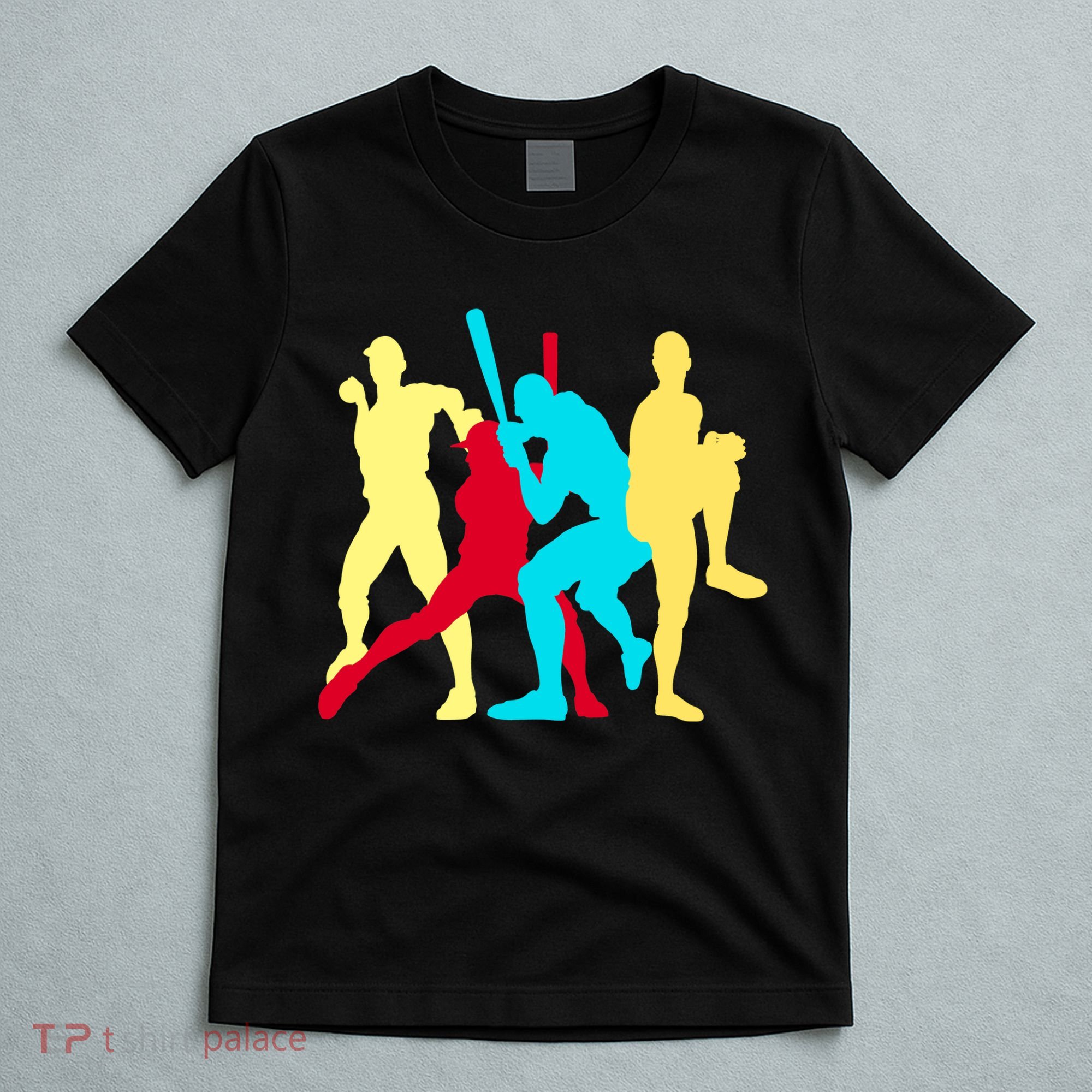 Retro Baseball Poses T-Shirt