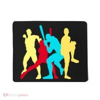 Retro Baseball Poses Mousepad thumb 0