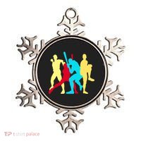 Retro Baseball Poses Ornament thumb 0