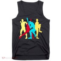 Retro Baseball Poses Tank Top thumb 0
