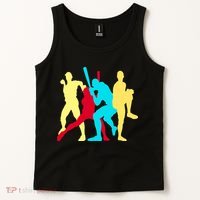 Retro Baseball Poses Tank Top thumb 2
