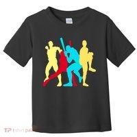 Retro Baseball Poses Toddler T-Shirt thumb 0
