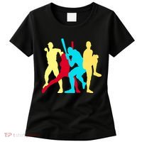 Retro Baseball Poses Women's T-Shirt thumb 0