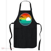 Retro Beach 80's Aesthetic  Apron thumb 0