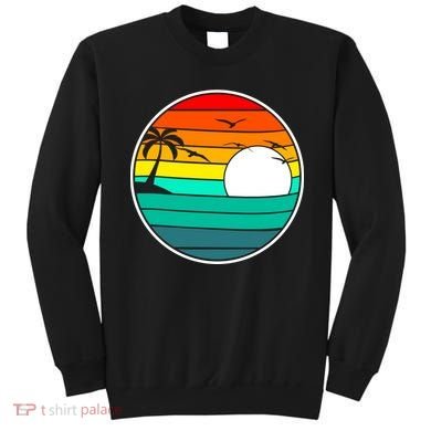 Retro Beach 80's Aesthetic  Sweatshirt