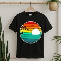 Retro Beach 80's Aesthetic  T-Shirt thumb 2