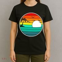 Retro Beach 80's Aesthetic  T-Shirt thumb 4