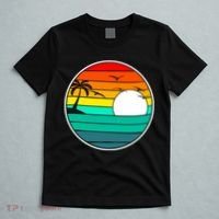 Retro Beach 80's Aesthetic  T-Shirt thumb 5