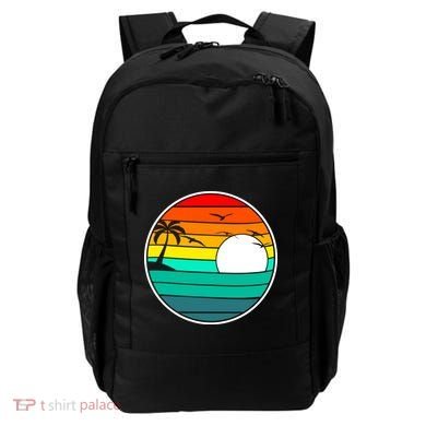 Retro Beach 80's Aesthetic  Backpack