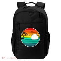 Retro Beach 80's Aesthetic  Backpack thumb 0