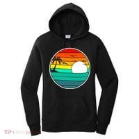 Retro Beach 80's Aesthetic  Women's Hoodie thumb 0