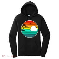 Retro Beach 80's Aesthetic  Women's Hoodie thumb 0