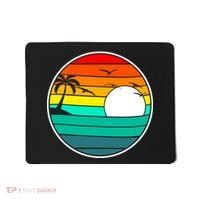 Retro Beach 80's Aesthetic  Mousepad thumb 0