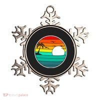Retro Beach 80's Aesthetic  Ornament thumb 0