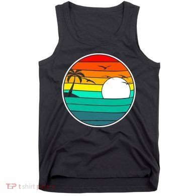 Retro Beach 80's Aesthetic  Tank Top