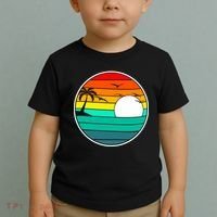 Retro Beach 80's Aesthetic  Toddler T-Shirt thumb 2