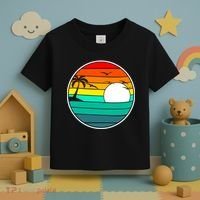 Retro Beach 80's Aesthetic  Toddler T-Shirt thumb 3