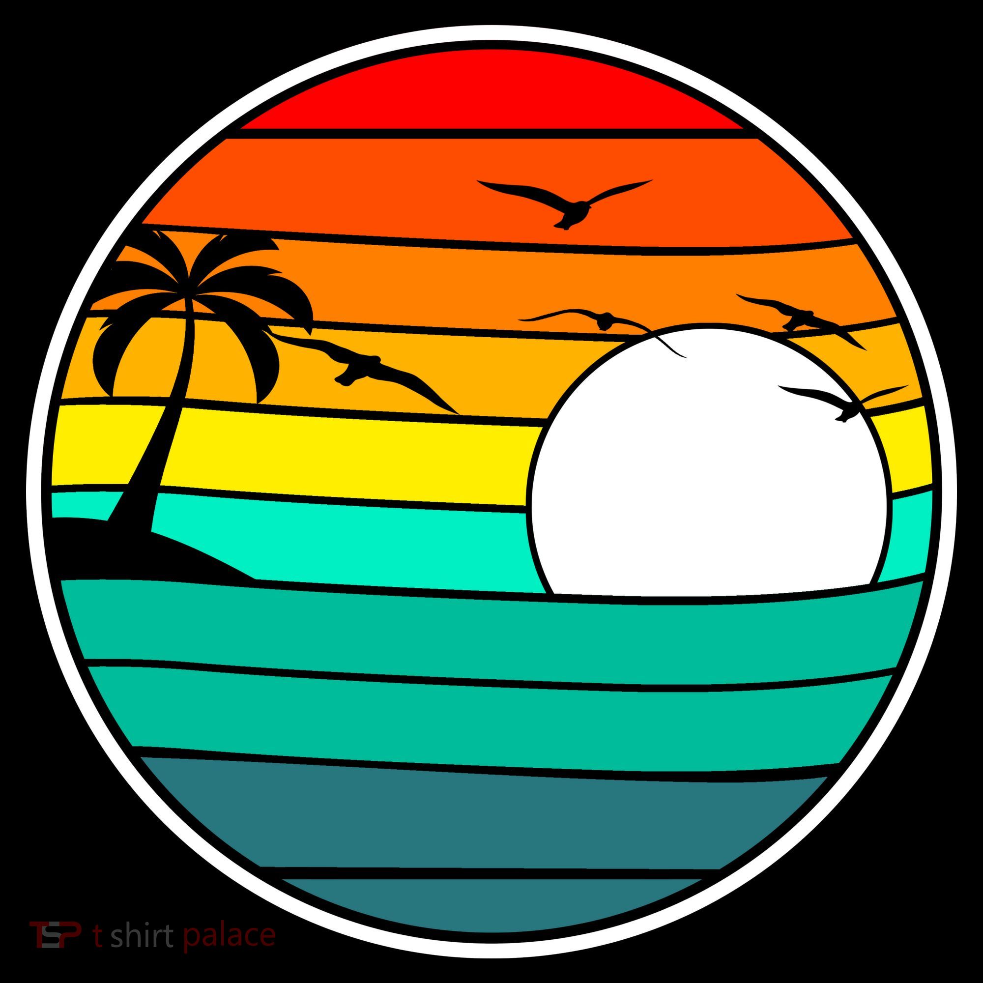 Retro Beach 80's Aesthetic  Kids Sweatshirt