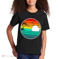 Retro Beach 80's Aesthetic  Kids T-Shirt thumb 2