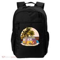 Retro Beach Hippie Van Backpack thumb 0