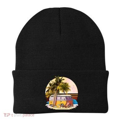 Retro Beach Hippie Van Beanie