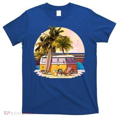 Retro Beach Hippie Van T-Shirt