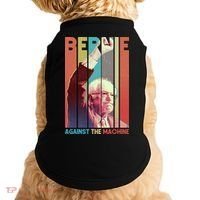 Retro Bernie Sanders Against The Machine Doggie Tank thumb 0