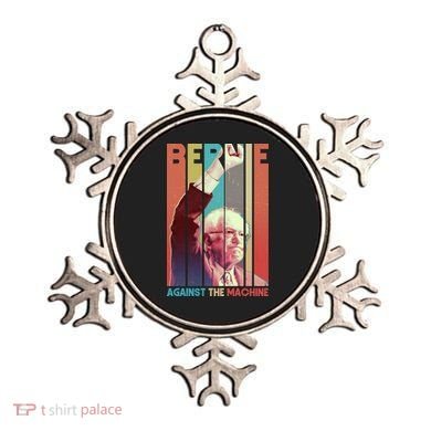 Retro Bernie Sanders Against The Machine Ornament