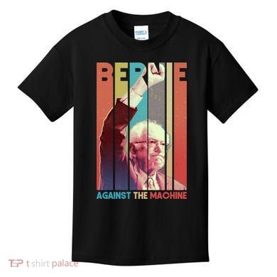 Retro Bernie Sanders Against The Machine Kids T-Shirt