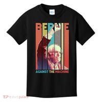 Retro Bernie Sanders Against The Machine Kids T-Shirt thumb 0