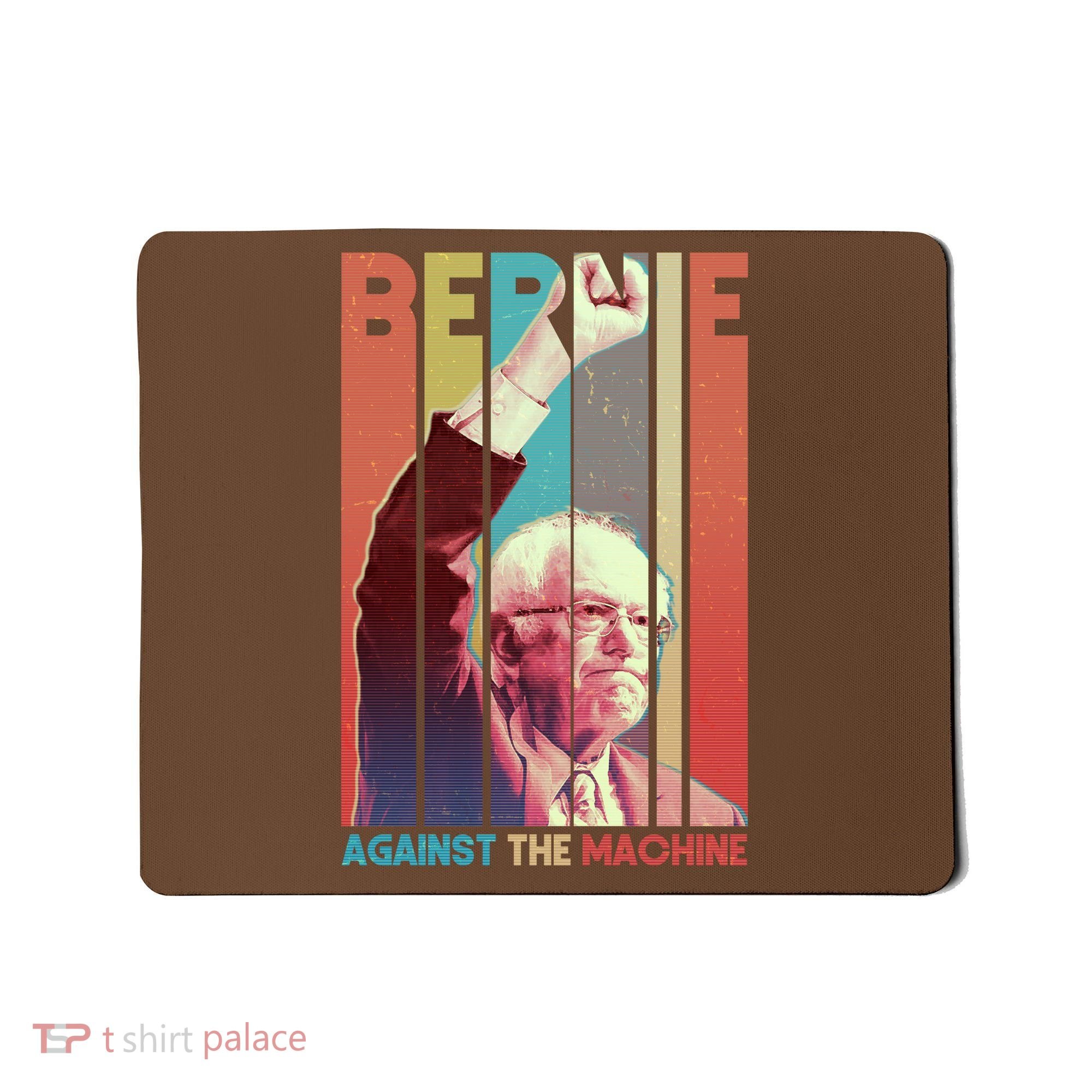 Retro Bernie Sanders Against The Machine Mousepad