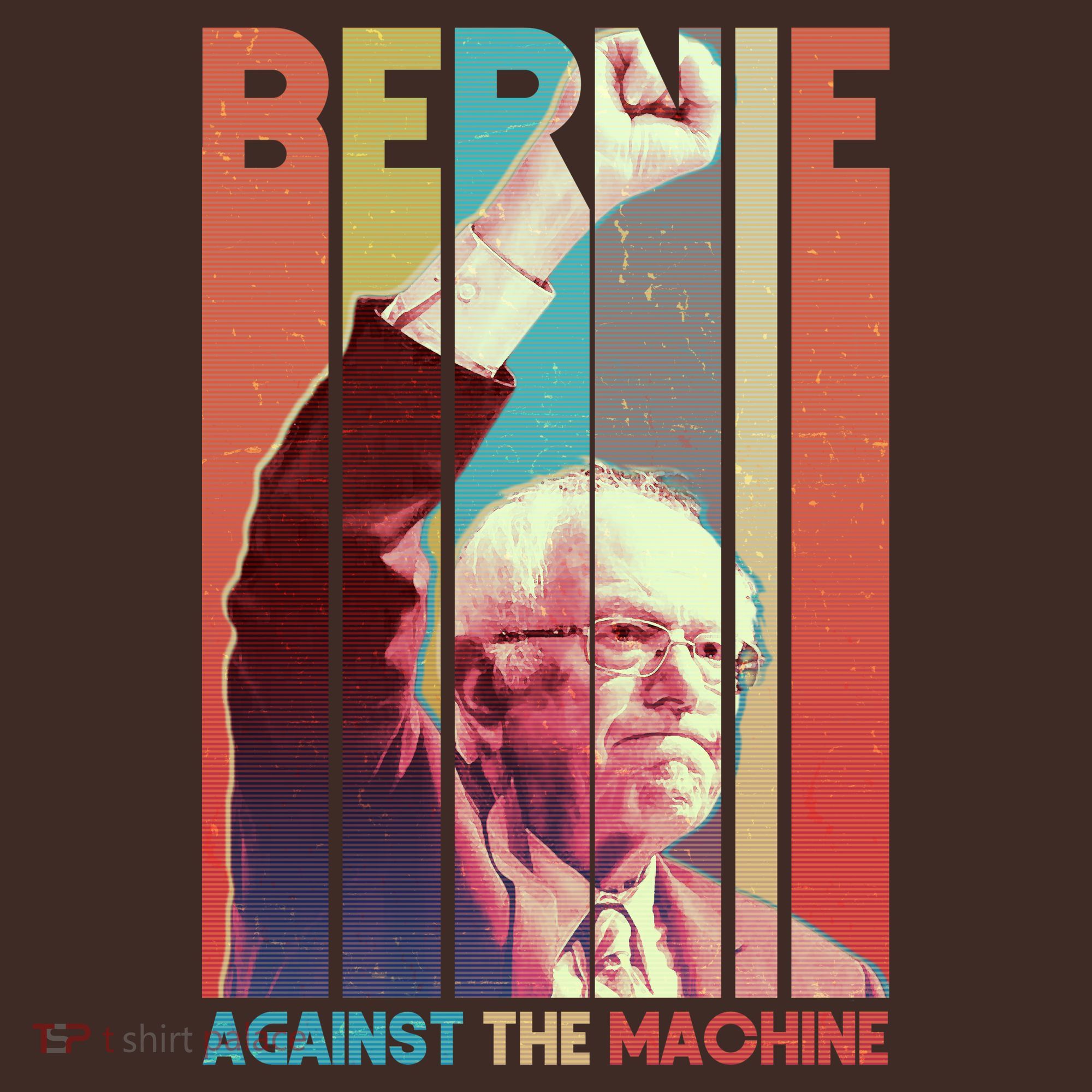 Retro Bernie Sanders Against The Machine Mousepad