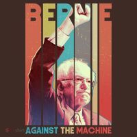 Retro Bernie Sanders Against The Machine Baby Bodysuit thumb 2