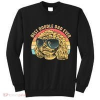 Retro Best Doodle Dad Ever Sweatshirt thumb 0
