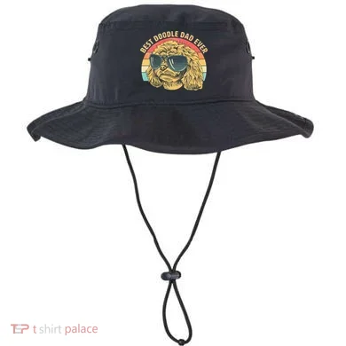 Retro Best Doodle Dad Ever Bucket Hat