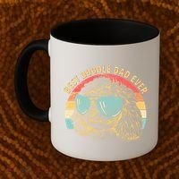 Retro Best Doodle Dad Ever Coffee Mug thumb 2