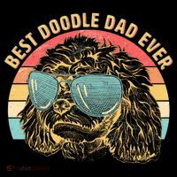 Retro Best Doodle Dad Ever Coffee Mug thumb 5