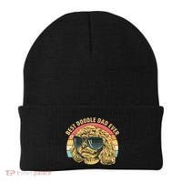 Retro Best Doodle Dad Ever Beanie thumb 0
