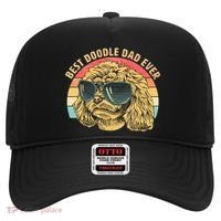 Retro Best Doodle Dad Ever Hat thumb 0
