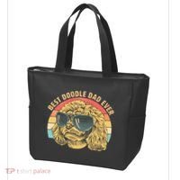 Retro Best Doodle Dad Ever Tote Bag thumb 3