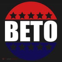 Retro Beto For Texas Senate Election Coaster thumb 2
