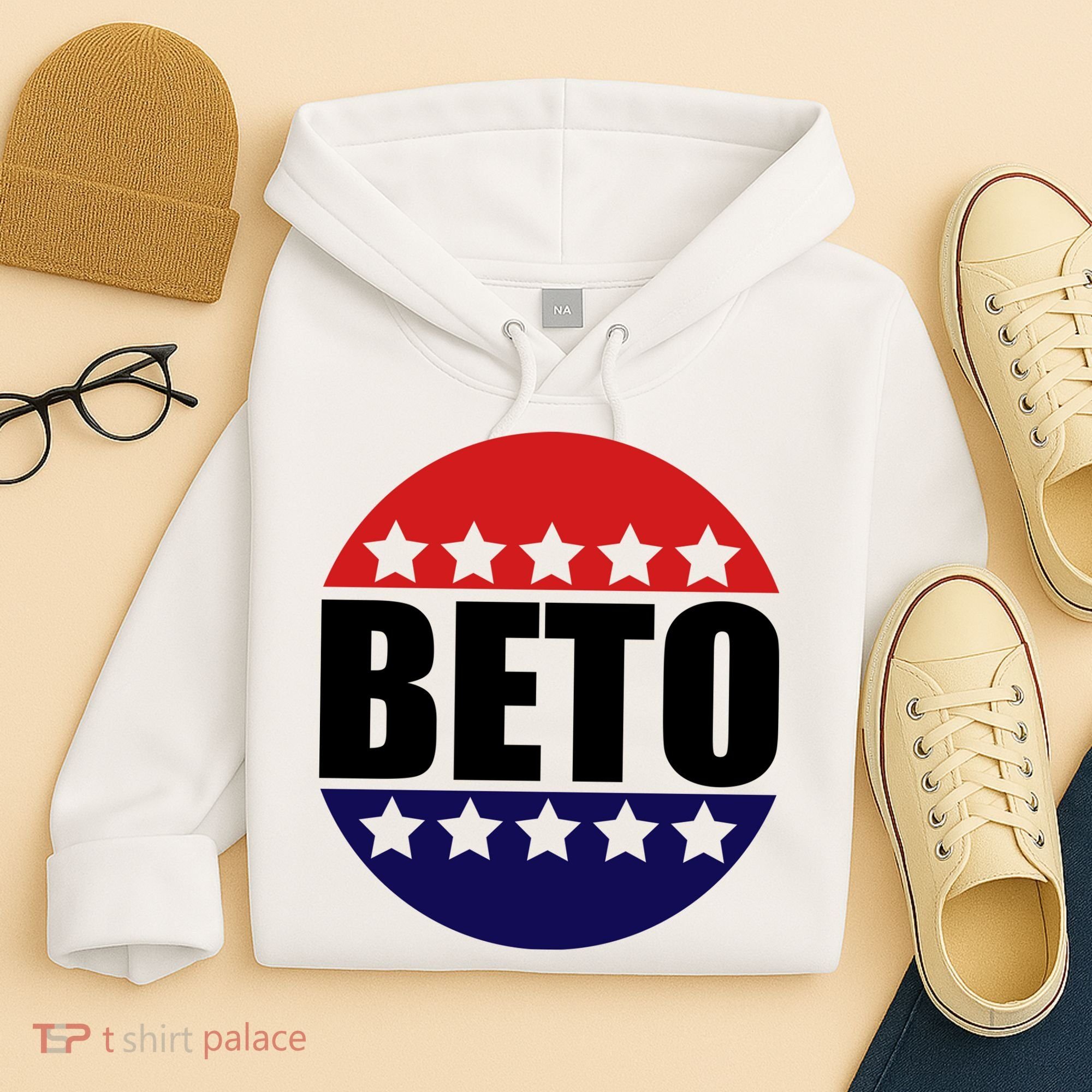 Retro Beto For Texas Senate Election Hoodie