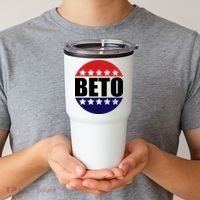 Retro Beto For Texas Senate Election Tumbler thumb 2