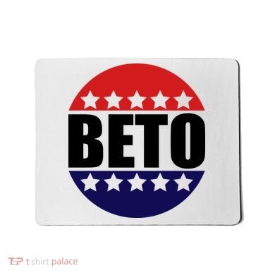 Retro Beto For Texas Senate Election Mousepad