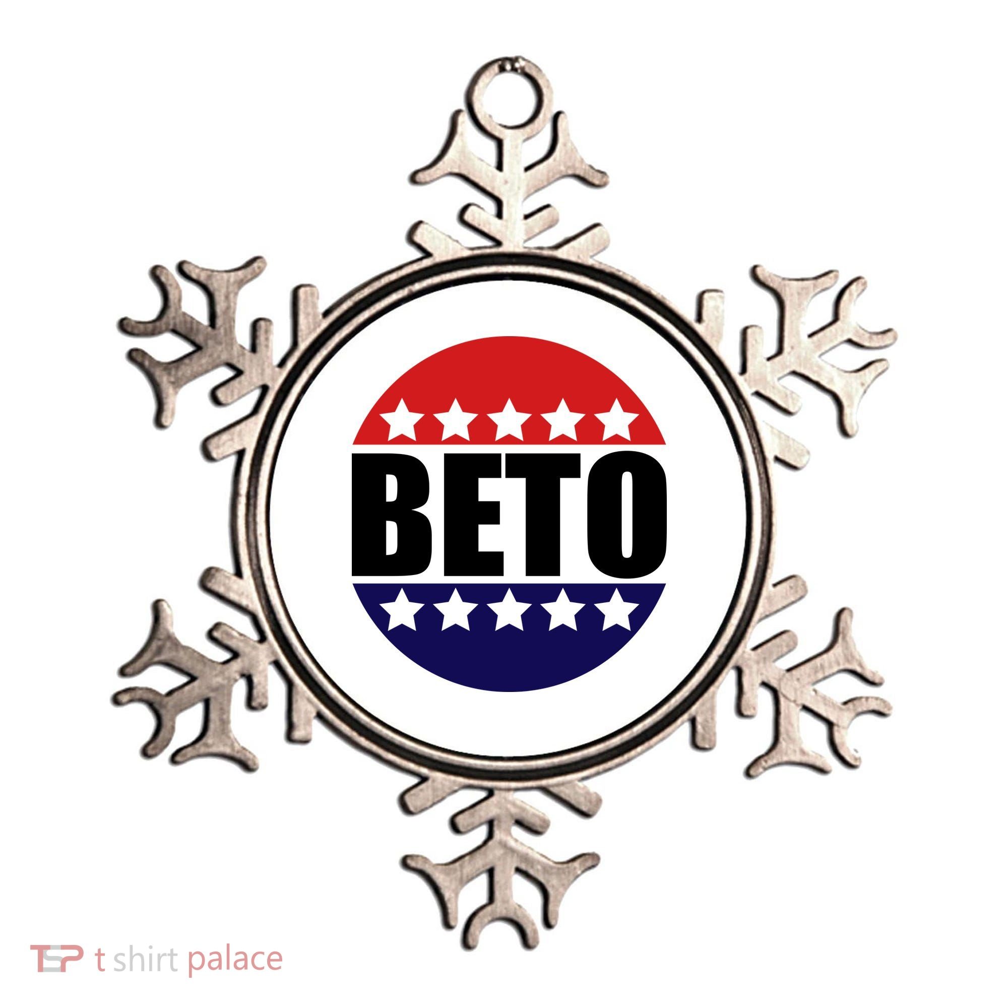 Retro Beto For Texas Senate Election Ornament