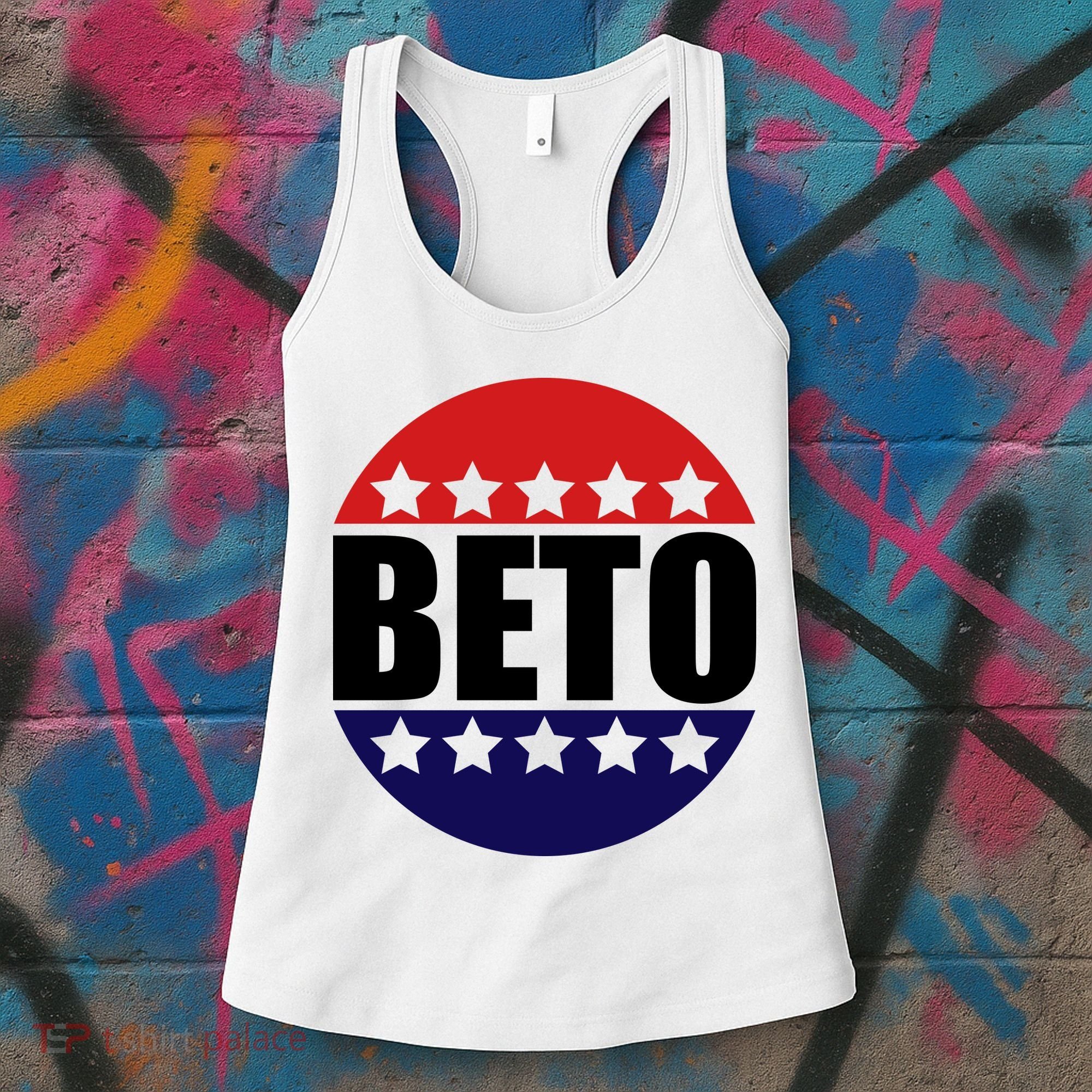 Retro Beto For Texas Senate Election Women's Tank Top
