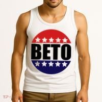 Retro Beto For Texas Senate Election Tank Top thumb 3