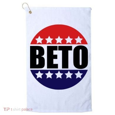 Retro Beto For Texas Senate Election Golf Towel